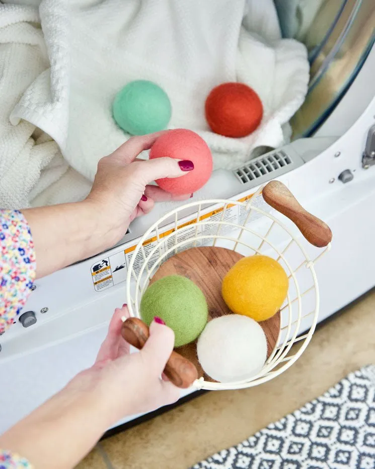 Wool Dryer Balls · 6 Pack