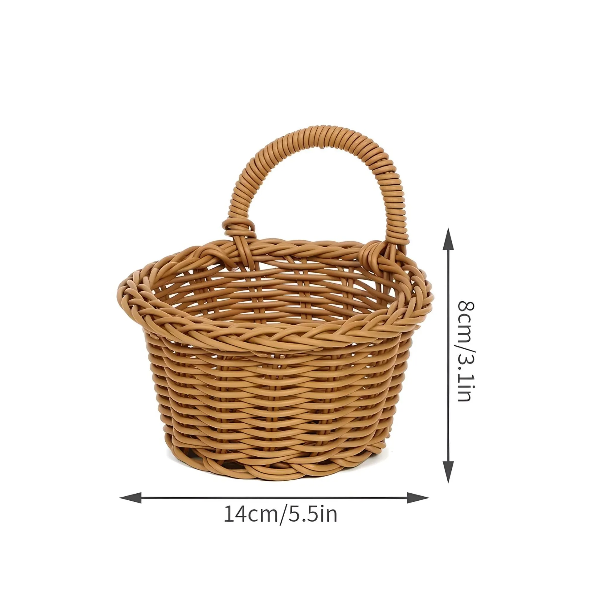 Woven Hanging Storage Basket & Flower Plant Pot 🌿